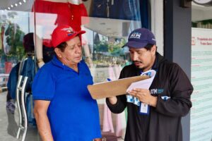 Vista de la Av. Rodolfo Baquerizo Nazur durante el inicio de la obra de renovación urbana